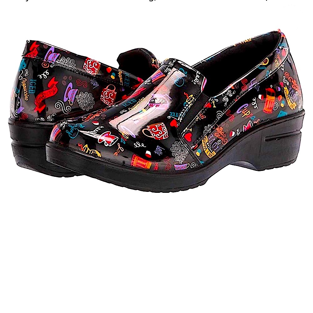 New Easy Works Leeza Hot Coffee Black Sz.7W